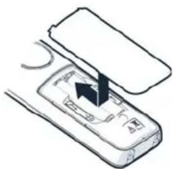 GIGASET Comfort 550HX - Insertion des batteries - 3