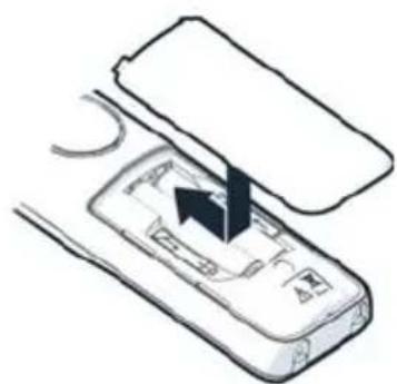 GIGASET Comfort 500HX - Insertion des batteries - 3