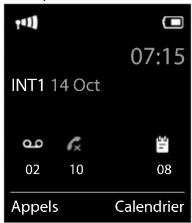 GIGASET Comfort 500HX - Listes de messages - 1