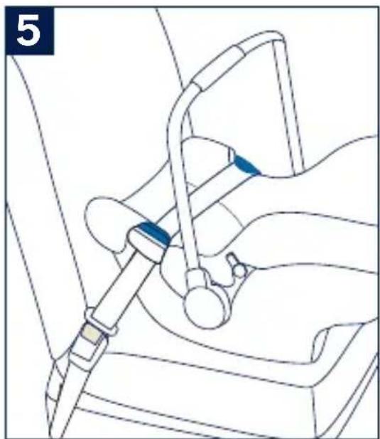 Nuna Pipa Lite - Carrier Only Install - 4