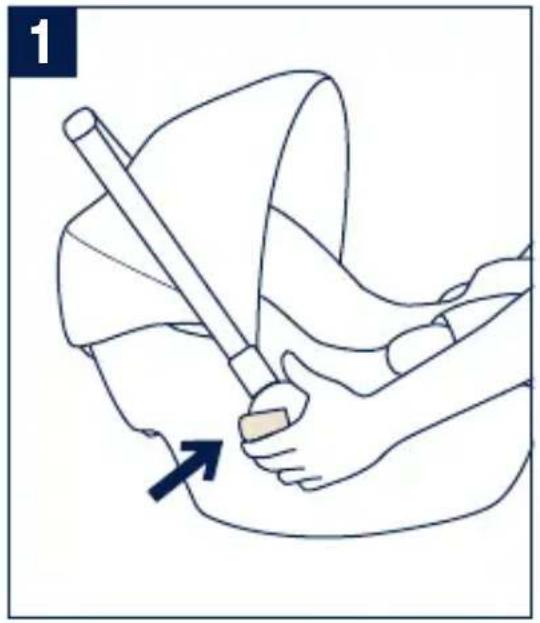 Nuna Pipa Lite - Coussin réducteur pour nouveau-ne - 1
