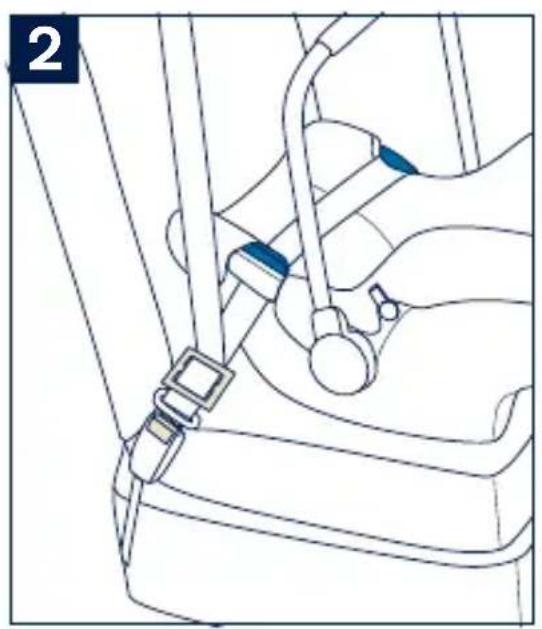 Nuna Pipa Lite - Locking Clip Use - 2
