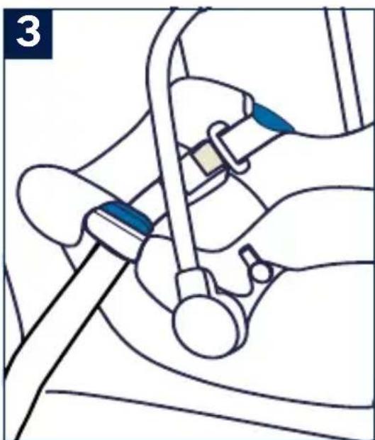 Nuna Pipa Lite - Installation dans un avion - 3