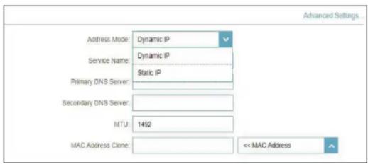 D-LINK Eagle Pro Ai M322 - IPv4 - IP dynamique (DHCP) - 4