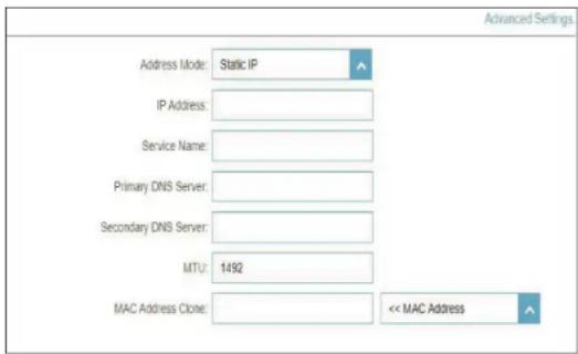 D-LINK Eagle Pro Ai M322 - IPv4 - IP dynamique (DHCP) - 5