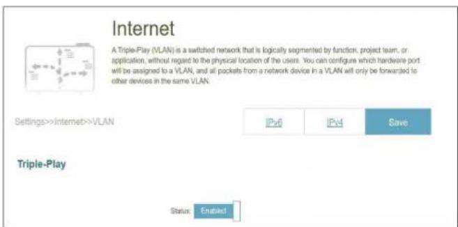 D-LINK Eagle Pro Ai M322 - Internet - VLAN - 1