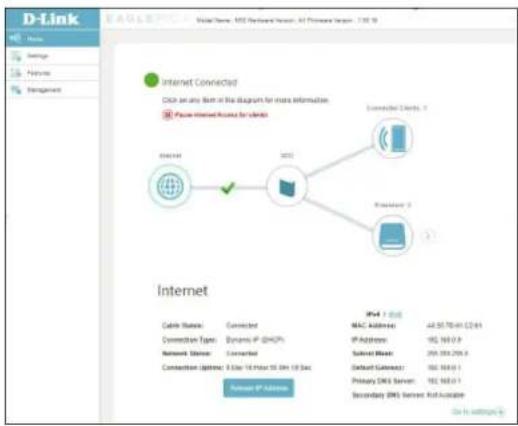 D-LINK Eagle Pro Ai M322 - Configuration Utilisation de l'interface utilisateur Web - 3