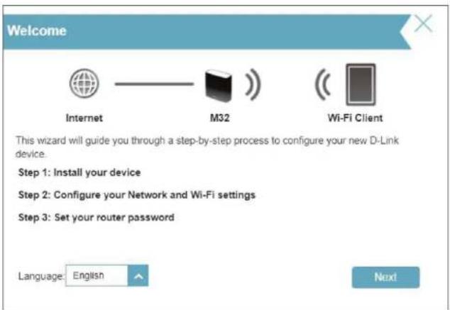 D-LINK Eagle Pro Ai M322 - Paramètres Assistant - 1