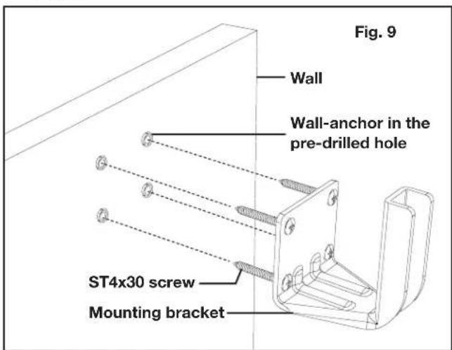 Sun Joe SJPH1500E - Wall mount Set-up - 2