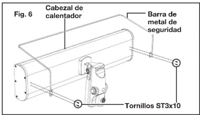 Sun Joe SJPH1500E - Instalación del soporte para piso - 6