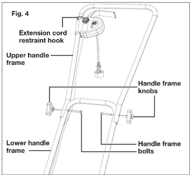 Sun Joe MJHVR12E - Handle Assembly - 4