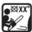 HUSQVARNA T136 - Symbols on the machine: - 12