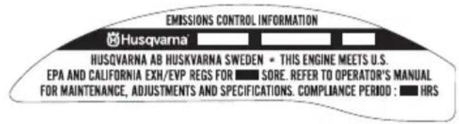 HUSQVARNA T136 - EPA III - 1