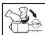 HUSQVARNA T136 - Symbols in the operator's manual: - 8