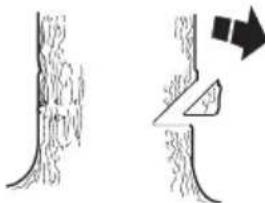 HUSQVARNA T136 - Directional cuts - 2