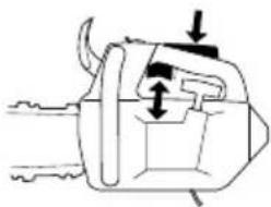 HUSQVARNA T136 - Throttle lockout - 4