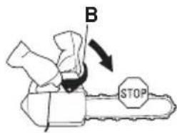 HUSQVARNA T136 - Chain brake and front hand guard - 4