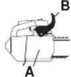 HUSQVARNA T136 - Chain brake and front hand guard - 3