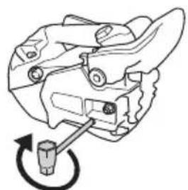 HUSQVARNA T136 - Tension de la chaine - 6