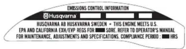 HUSQVARNA T136 - EPA III - 1
