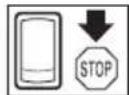 HUSQVARNA T136 - Stop switch - 1