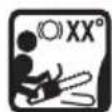 HUSQVARNA T136 - Symbols on the machine: - 11