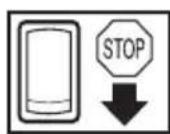 HUSQVARNA T136 - Stop switch - 2