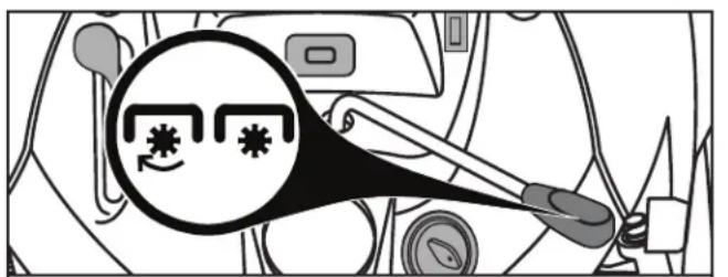 HUSQVARNA YTH22V46 - POUR ARRÉTER (Voir la Fig. 5) - 1