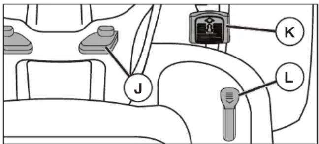 HUSQVARNA YTH22V46 - TO USE CRUISE CONTROL (J) (See Fig. 7) - 1