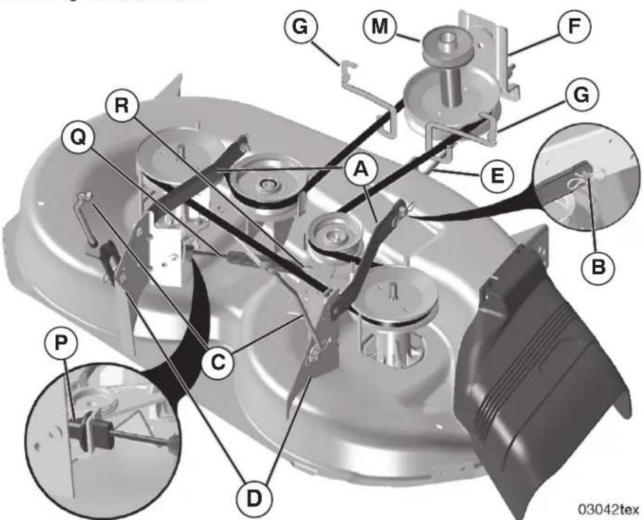 HUSQVARNA YTH22V46 - TO INSTALL MOWER (See Fig. 22 - 27) - 2