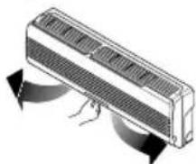LG A7UW486FA0 - To adjust left/right(Horizontal Airflow) direction - 1