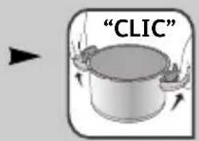 SEB ClipsoMinut CHEF - Poignées rabattables* - 2