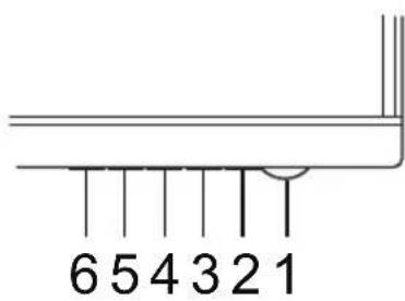 6 5 4 3 2 1