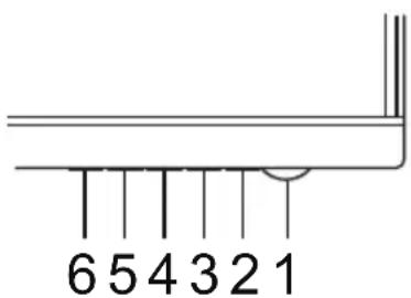 6 5 4 3 2 1