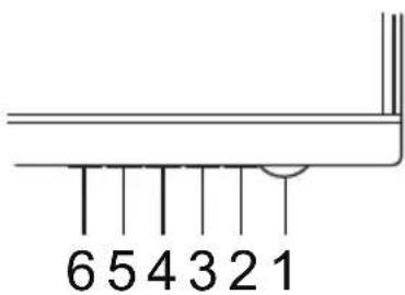 6 5 4 3 2 1