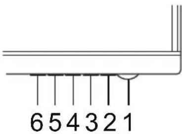 6 5 4 3 2 1