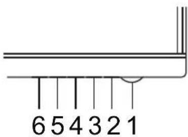 6 5 4 3 2 1