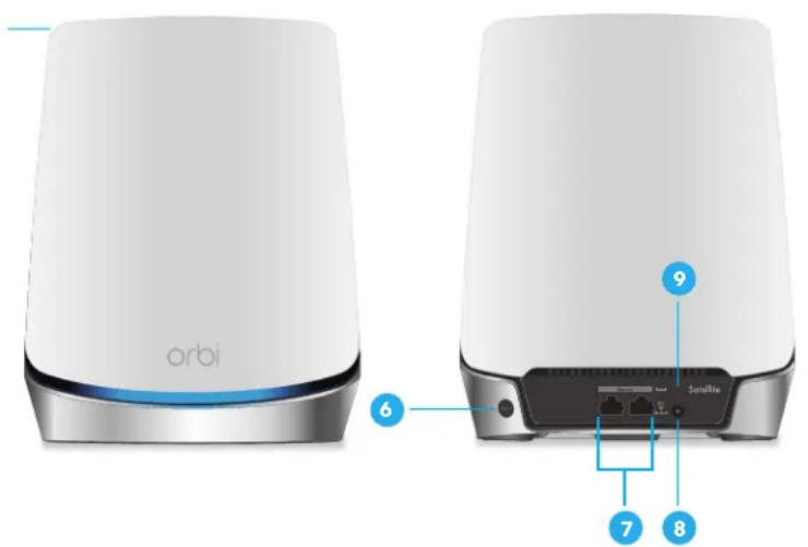 NETGEAR Orbi NBK752 - Présentation du matériel du satellite Orbi modèle RBS750 - 1
