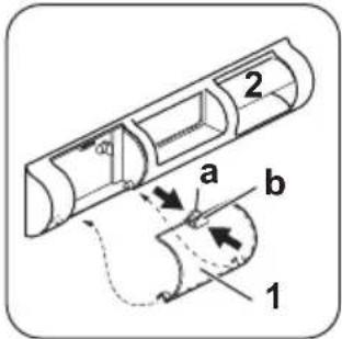 Zoppas PUF11220SK - Cleaning the ventilation filter - 1