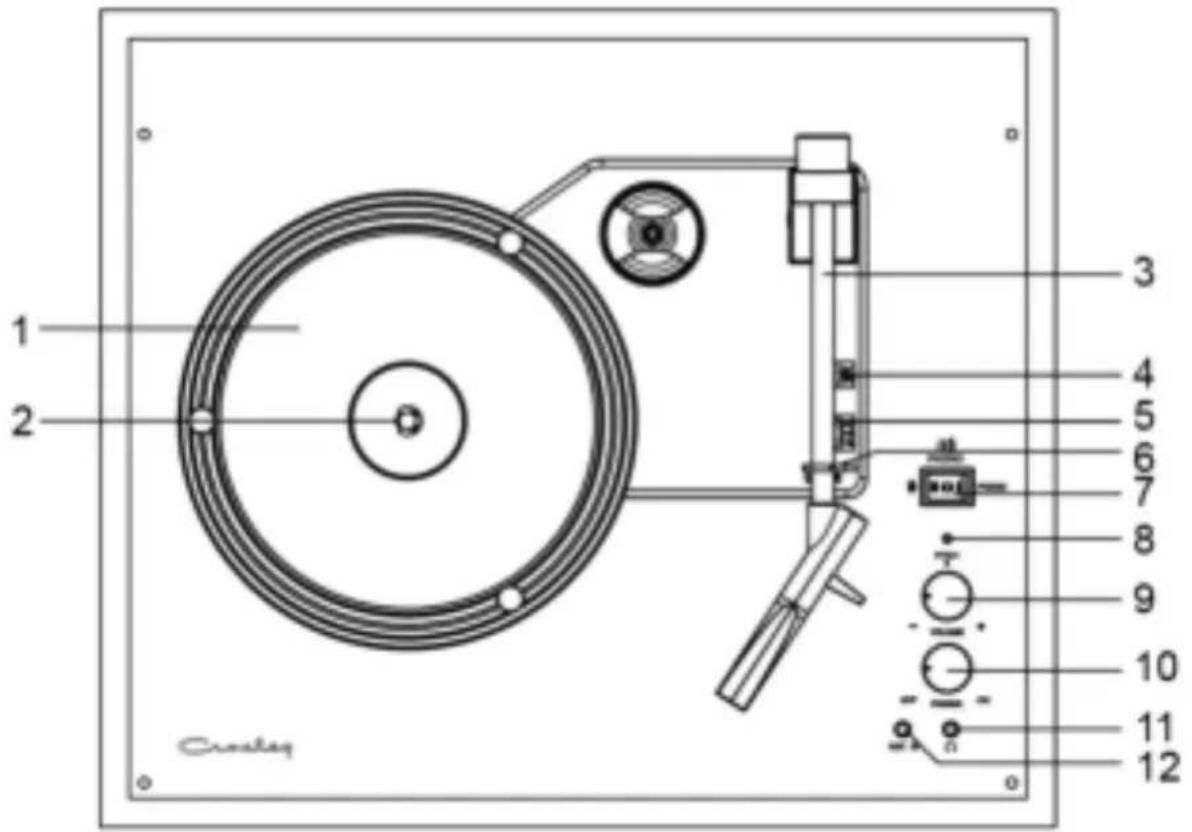 Crosley Mercury CR6255A - Product Description - 1