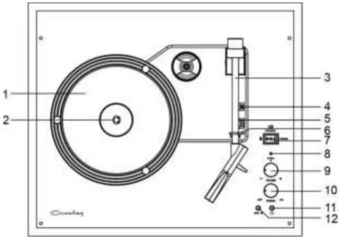Crosley Mercury CR6255A - Productbeschrijving - 1