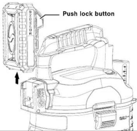 Push lock button