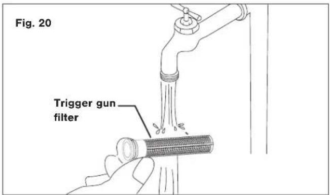 Fig. 20 Trigger gun filter