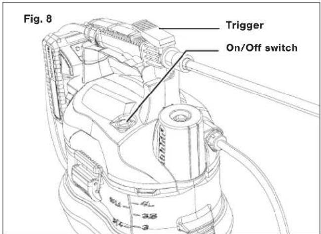 Fig. 8 Trigger On/Off switch