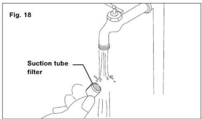 Fig. 18 Suction tube filter