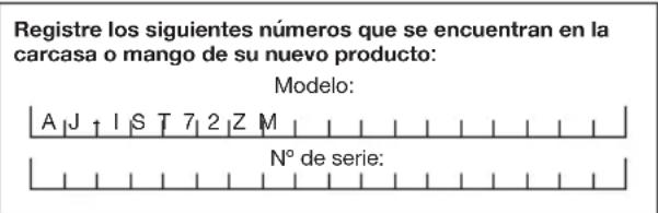 Aqua Joe AJIST72ZM - Modelo y número de serie - 1