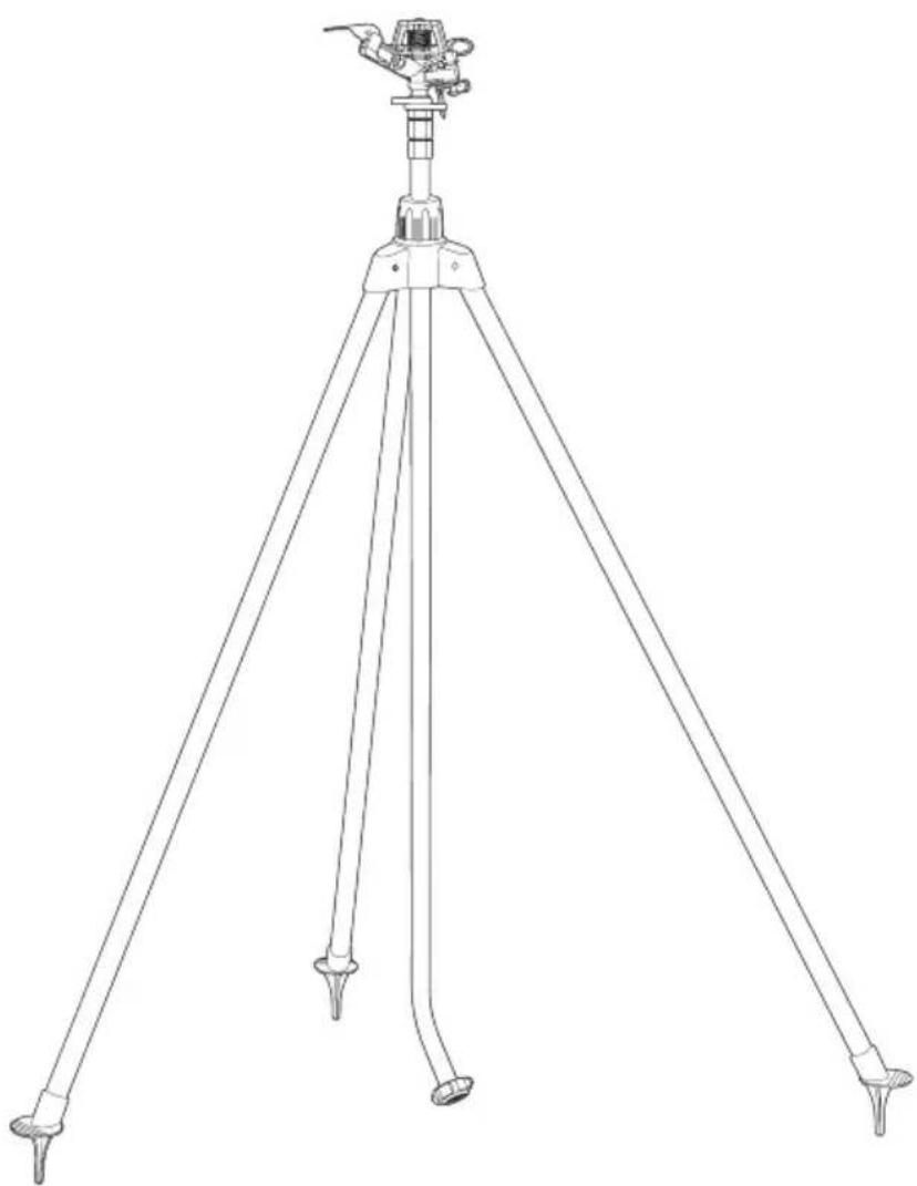 Aqua Joe AJIST72ZM - ARROSEUR TÉLESCOPIQUE - 1