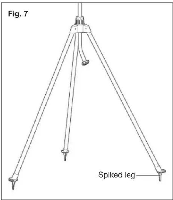 Aqua Joe AJIST72ZM - Spiked Legs - 1