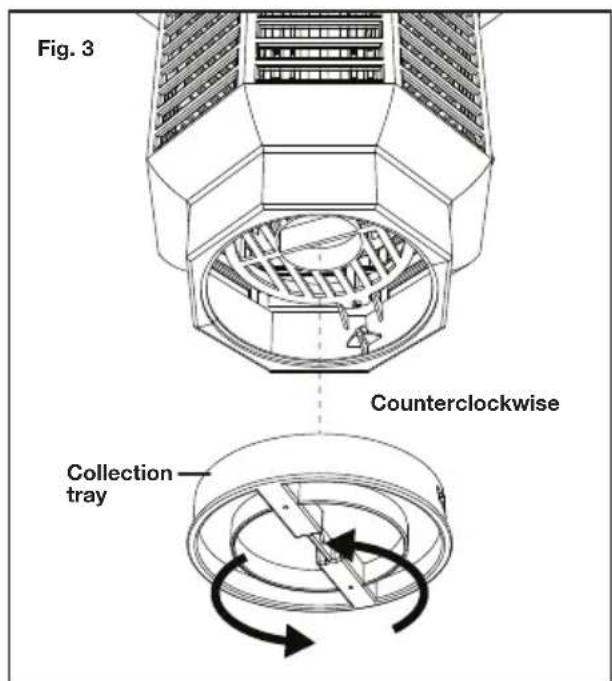 Sun Joe SJBZ18W - Cleaning the Collection Tray - 1