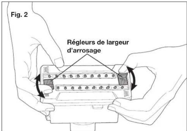 Aqua Joe AJOSPR20 - Contrôle de la largeur de l'arrosage - 1